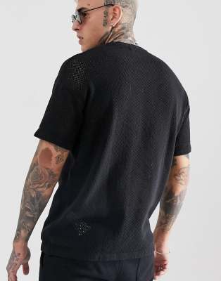 maglia a rete bershka