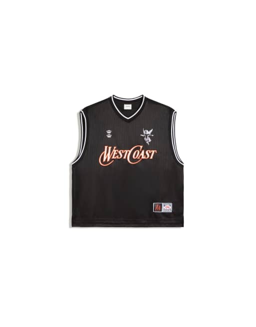 Bershka T-shirt tecnica da lavoro con stampa nera, 3 di 4
