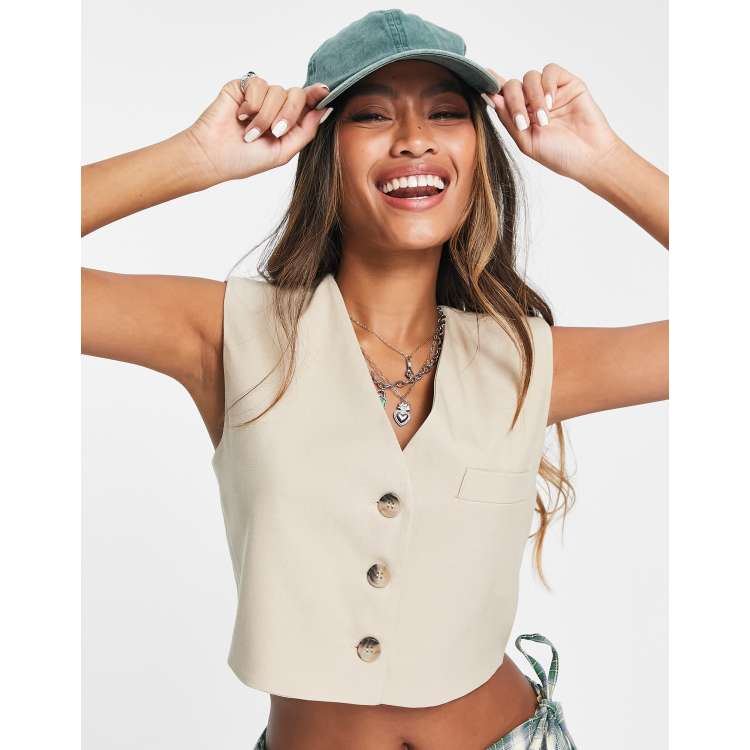 【BERSHKA】Waistcoat ベスト s-l400.jpg