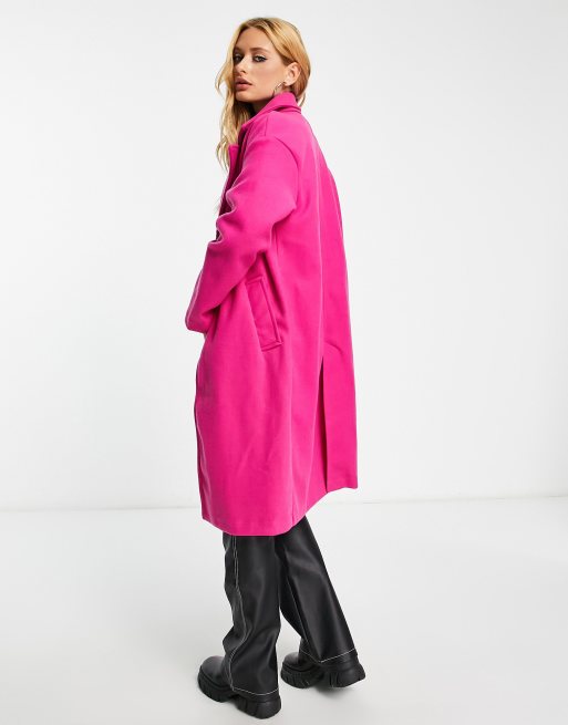 Bershka 2025 pink coat