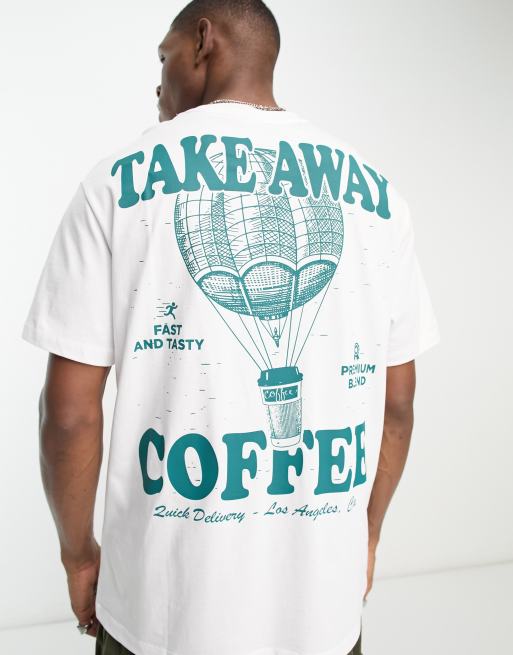 T store shirt coffee