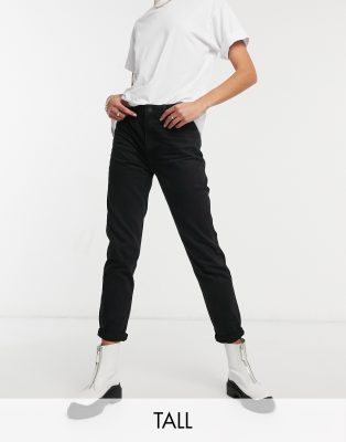 bershka mom jeans straight leg