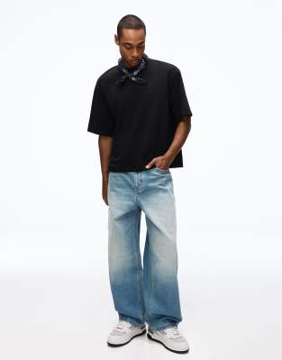 Tall - Superweite Jeans in Blau Blau 44