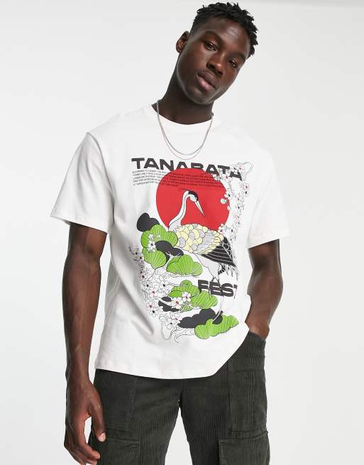 T shirt imprimé online bershka