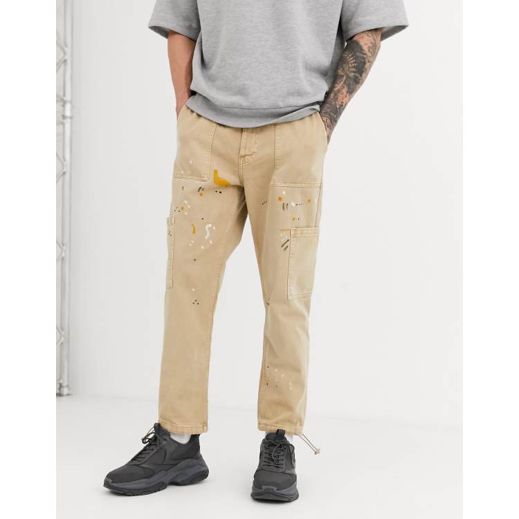 【COSYHARU】Braffe brush denim pants COSYHARU】Braffe brush denim pantsお 手頃 価格