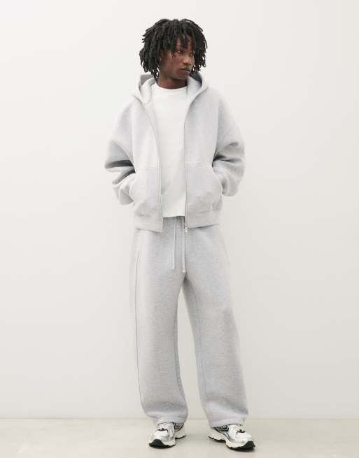 Bershka Technical balloon joggers in light grey, 2 of 7