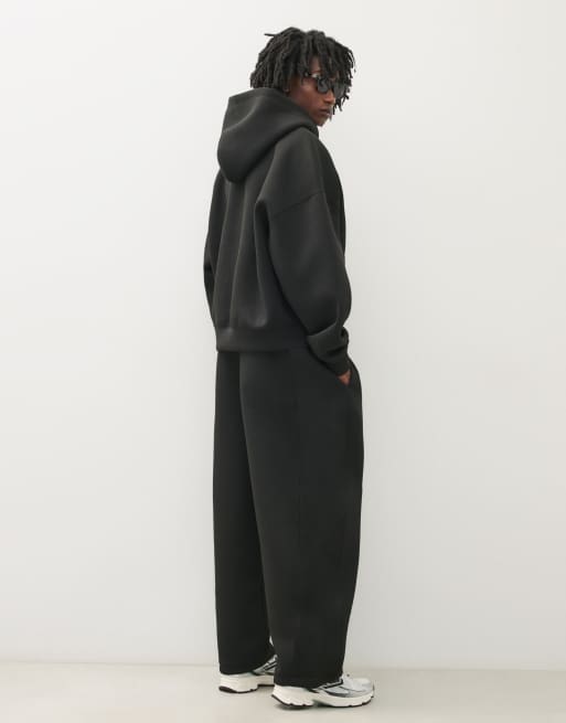 Bershka technische Balloon-Jogger in Schwarz, 3 von 7