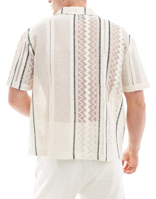 【BERSHKA】TEXTURED STRIPED Tシャツ ベルシュカ BERSHKA】TEXTURED STRIPED Tシャツ ベルシュカ Bershka