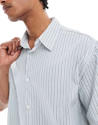 【BERSHKA】TEXTURED STRIPED Tシャツ ベルシュカ 02781376711-p.jpg?ts=