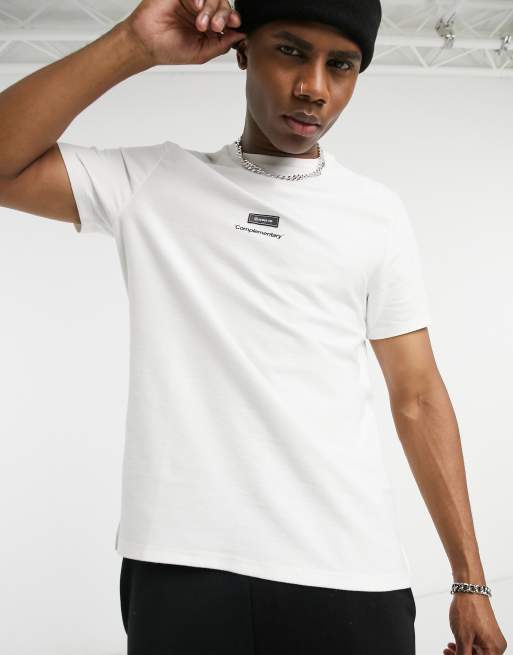 Thick white t outlet shirt