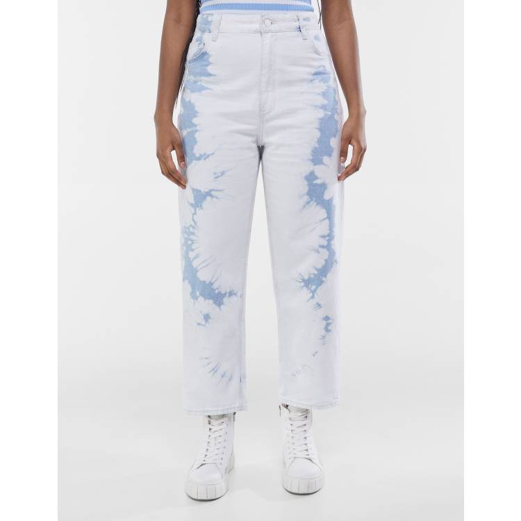 Tie dye sweatpants discount bershka