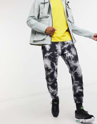 dark tie dye sweatpants