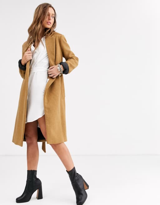 Bershka 2025 camel coat