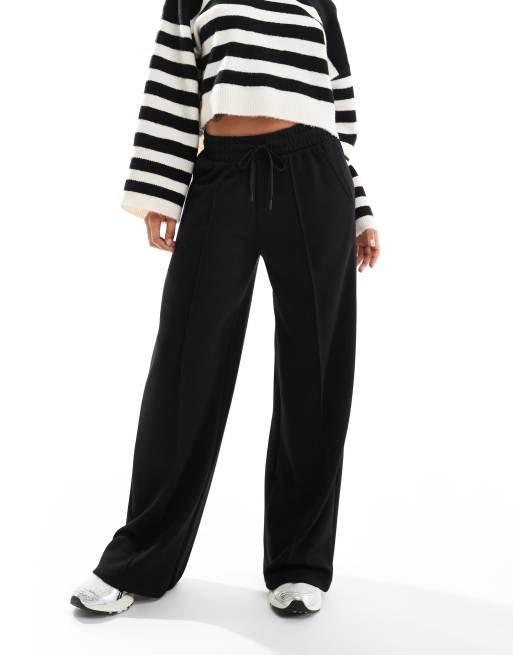 Bershka wide leg joggers sale