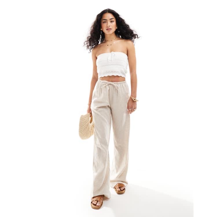 【新品未使用】deres floating linen pants sand 0 Sage / floating linen pants (sand/carbon/cloud) – deres.online