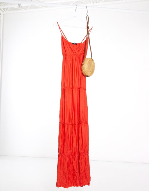 Robe rouge bershka new arrivals