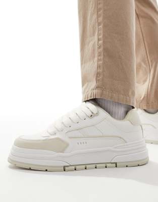 tonal sneakers in white