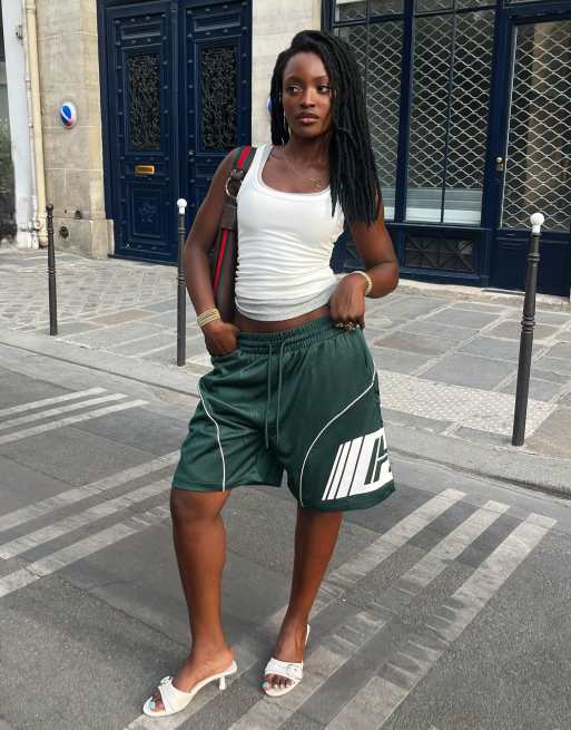 Bershka - Top bianco a coste, 2 di 6