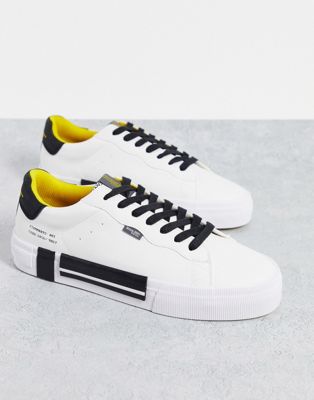 Bershka trainers in white with contrasting details - ASOS Price Checker