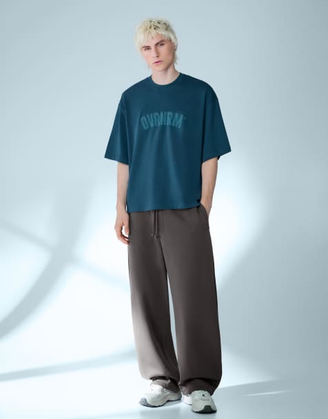 Bershka - Trainingsbroek met ballonpijpen in zwart - view 1