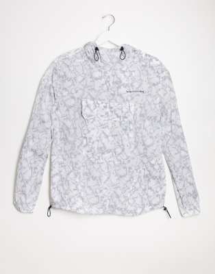 bershka transparent jacket