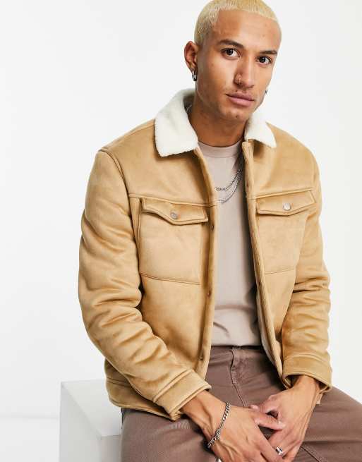 Bershka 2025 suede jacket