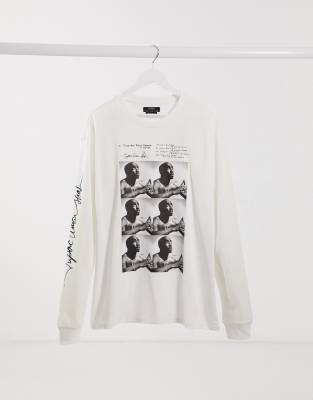 bershka tupac t shirt