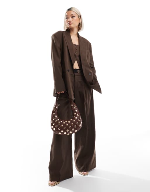 Bershka longline blazer hot sale