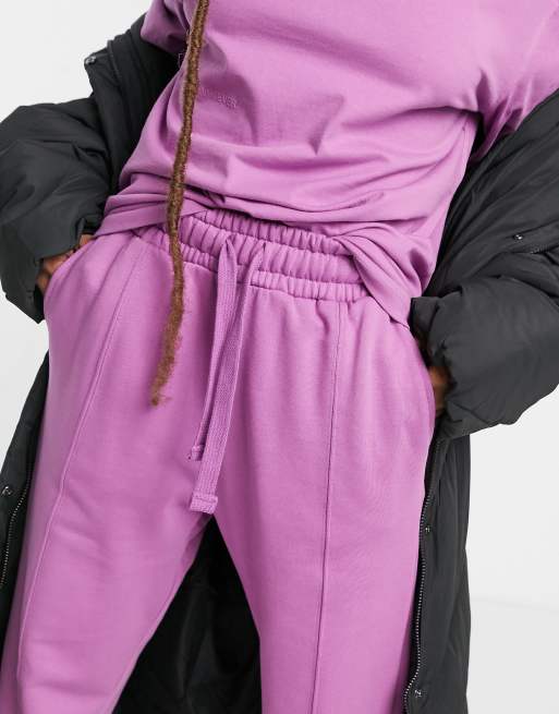 Bershka 2025 purple joggers