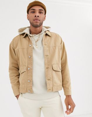 beige utility jacket