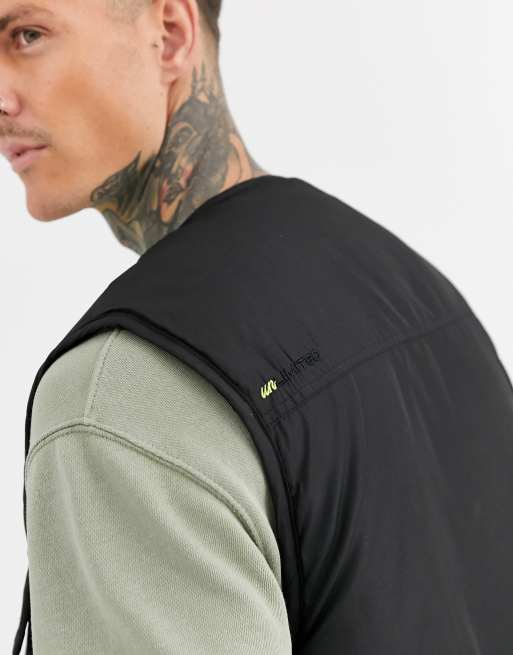 Utility vest online bershka