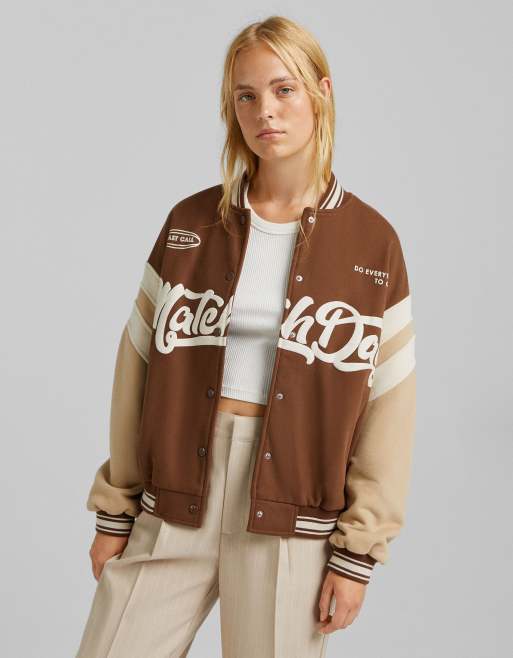 Bershka bomber 2025 jacket womens