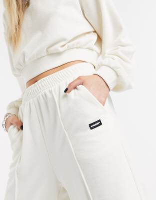 bershka velour jogger