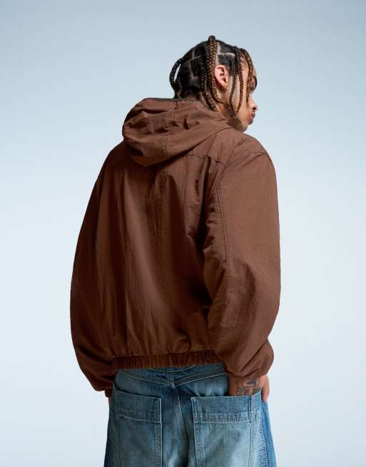 Veste à Capuche Yessica Pour Femme - Taille 46 - Brun - Coupe Ample
