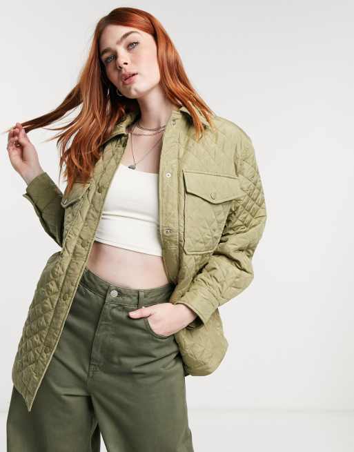 Bershka best sale veste kaki