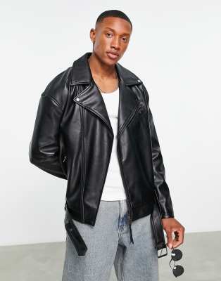 Bershka veste best sale en cuir homme