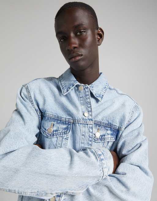 Veste jean bershka hotsell