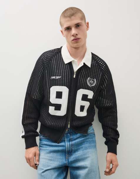 Bershka veste rétro en tulle noire - view 1