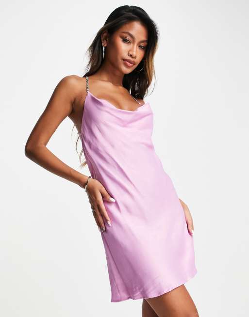 Vestito rosa bershka shop