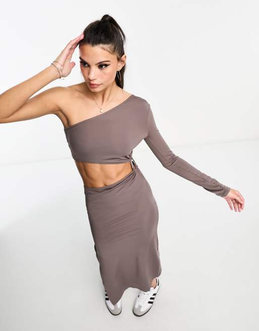Maglia monospalla bershka store