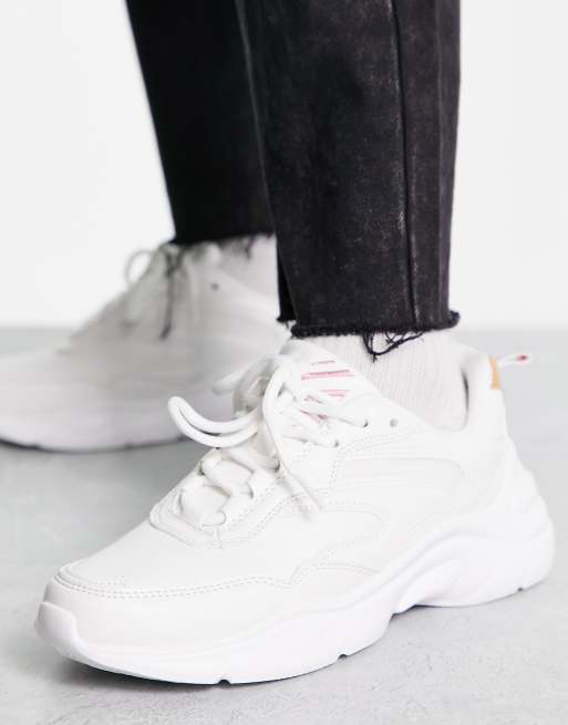 Bershka – Vita grova sneakers