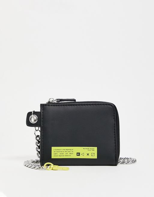 Bershka wallet in black