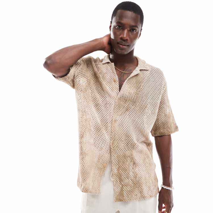 Chemise Lin Chemise Homme Boohoo Viscose Chemise Legere Homme