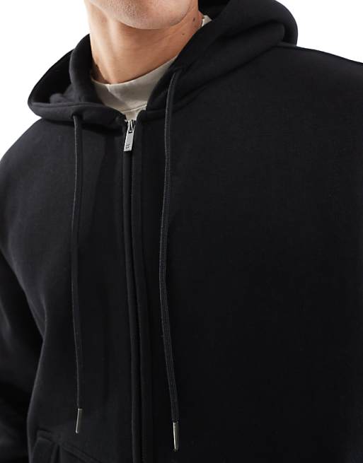 Bershka washed zip up hoodie tracksuit in black | ASOS Bershka washed zip up hoodie tracksuit in black | ASOS