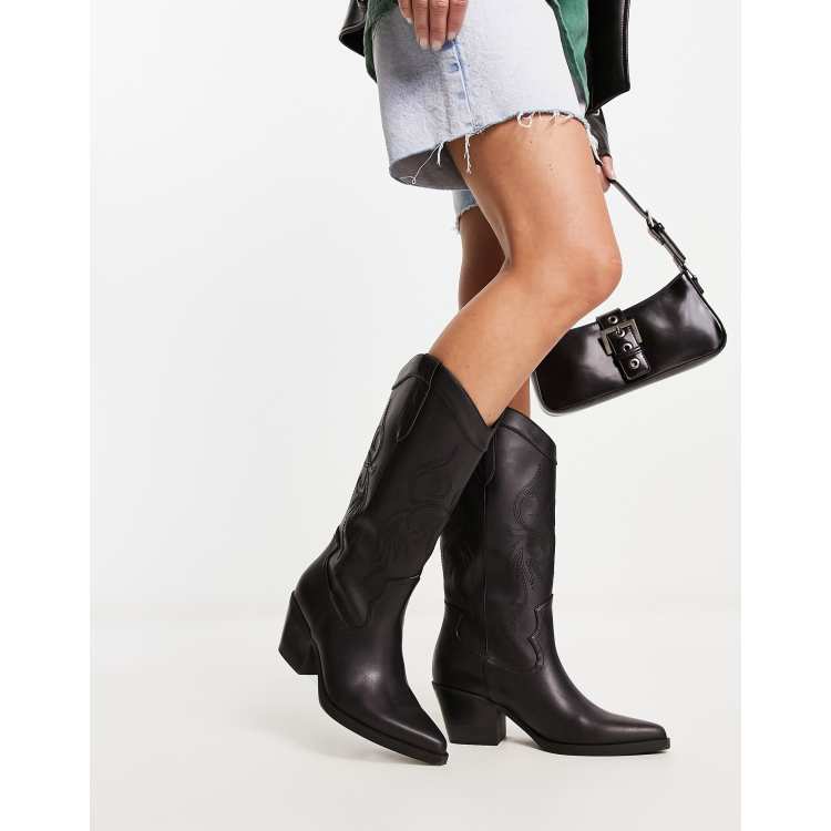 Bershka cheap cowboy boots