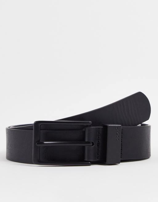 Bershka Wide Belt In Black | ASOS