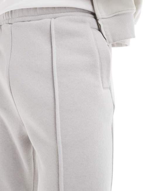 【SATIIIZ】Kessa Pintuck Sweat Pants String Pintuck Wide Sweatpants CO419 - Korean Women's