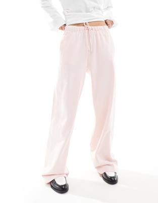 BERSHKA WIDE LEG SWEATPANTS 