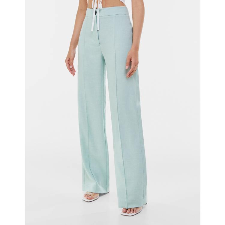 Pantalon wide shops leg bershka