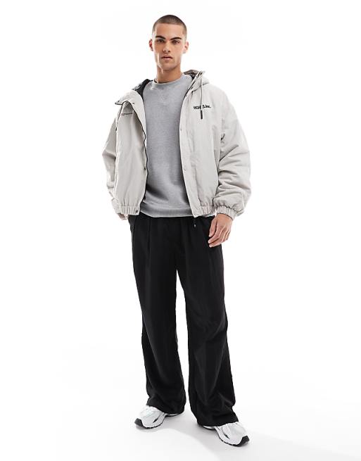 Bershka windbreaker in gray | ASOS Bershka windbreaker in gray | ASOS
